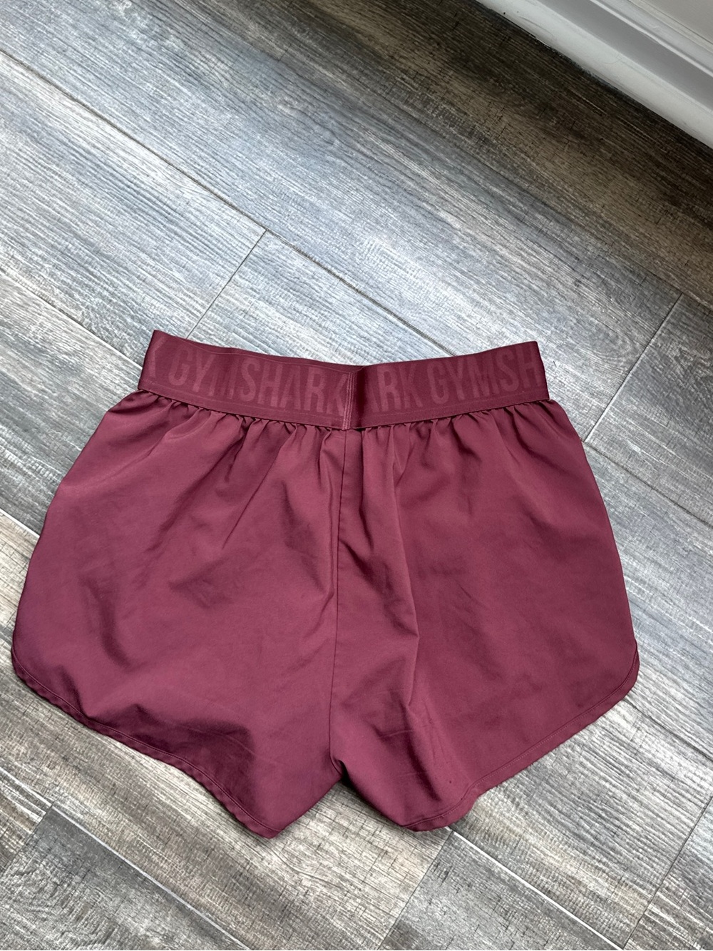 Burgundy Gymshark shorts size S #gymshark #activewear - Picture 3 of 3